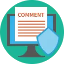 スパムコメント対策の設定